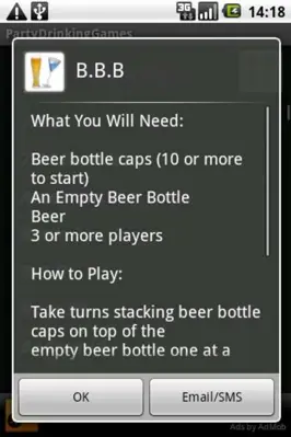 PartyDrinkingGames android App screenshot 1